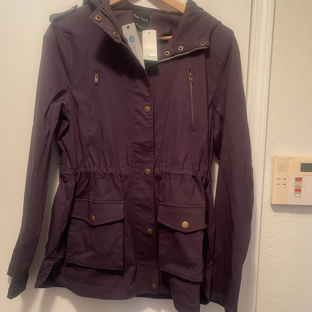 Deep Purple Utility Jacket